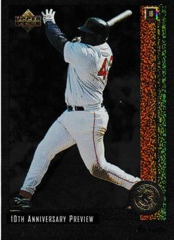 1998 Upper Deck - 10th Anniversary Preview #21 Mo Vaughn Front