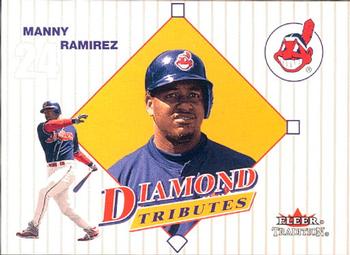 2001 Fleer Tradition - Diamond Tributes #9 DT Manny Ramirez Front
