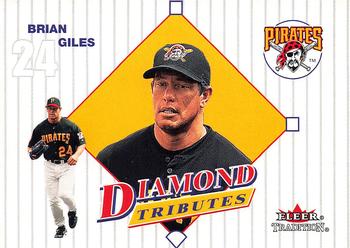 2001 Fleer Tradition - Diamond Tributes #19 DT Brian Giles Front