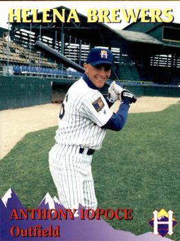 1995 Helena Brewers #NNO Anthony Iapoce Front