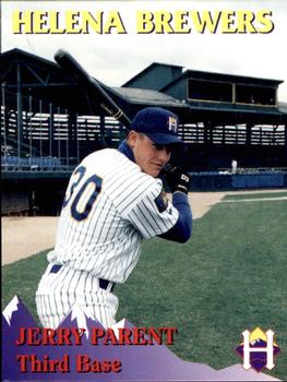 1995 Helena Brewers #NNO Jerry Parent Front