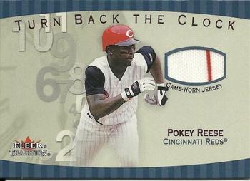 2001 Fleer Tradition - Turn Back the Clock #NNO Pokey Reese  Front