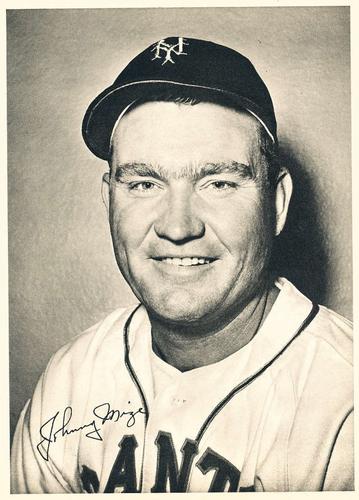 1949 New York Giants Picture Pack #NNO Johnny Mize Front