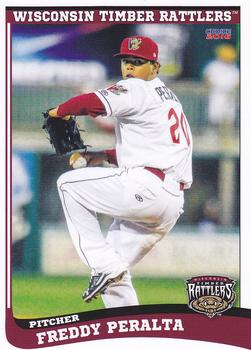 2016 Choice Wisconsin Timber Rattlers #21 Freddy Peralta Front