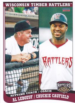 2016 Choice Wisconsin Timber Rattlers #29 Al LeBoeuf / Chuckie Caufield Front