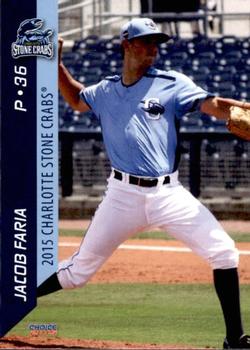 2015 Choice Charlotte Stone Crabs #07 Jacob Faria Front