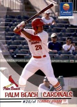 2010 Grandstand Palm Beach Cardinals #NNO Tommy Pham Front