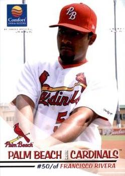 2010 Grandstand Palm Beach Cardinals #NNO Francisco Rivera Front