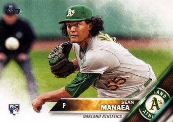 2016 Topps Update #US13 Sean Manaea Front