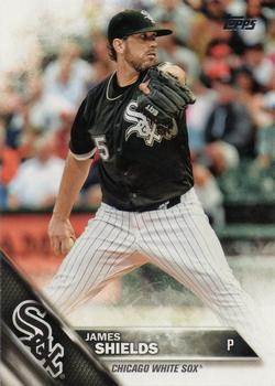 2016 Topps Update #US210 James Shields Front