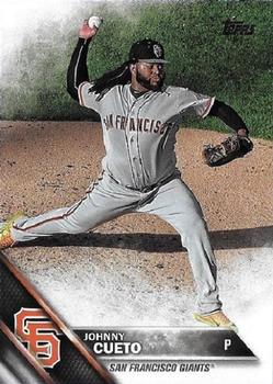 2016 Topps Update #US252 Johnny Cueto Front