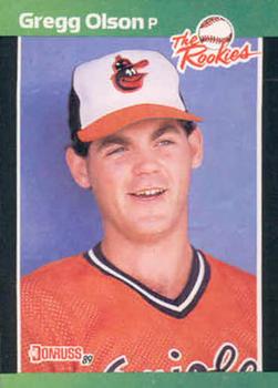 1989 Donruss The Rookies #35 Gregg Olson Front