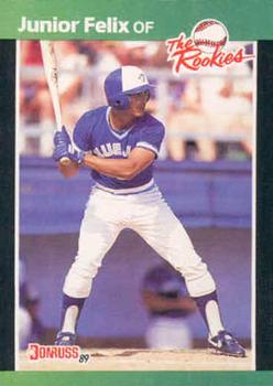 1989 Donruss The Rookies #55 Junior Felix Front