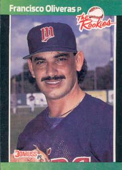 1989 Donruss The Rookies #9 Francisco Oliveras Front