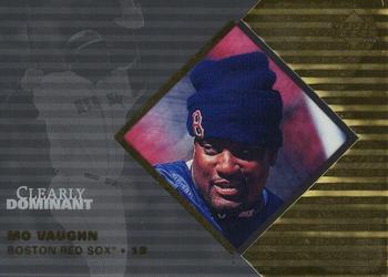 1998 Upper Deck - Clearly Dominant #CD13 Mo Vaughn Front
