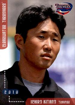 2010 Grandstand Clearwater Threshers #NNO Ichiro Kitano Front