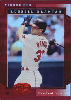 2001 Leaf Certified Materials - Mirror Red #85 Russell Branyan  Front