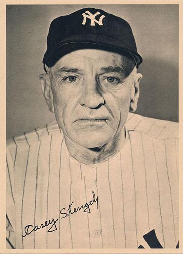 1950 New York Yankees Picture Pack #NNO Casey Stengel Front