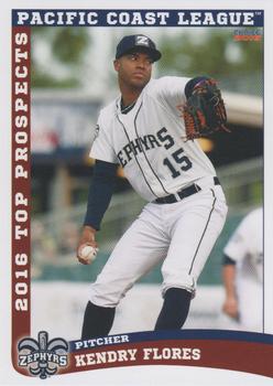 2016 Choice Pacific Coast League Top Prospects #19 Kendry Flores Front