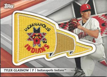 2016 Topps Pro Debut - Pennant Patches #PP-TG Tyler Glasnow Front