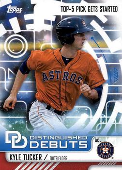 2016 Topps Pro Debut - Distinguished Debuts #DD-5 Kyle Tucker Front