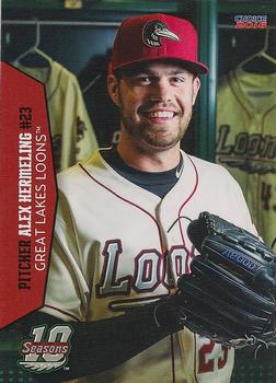 2016 Choice Great Lakes Loons #15 Alex Hermeling Front