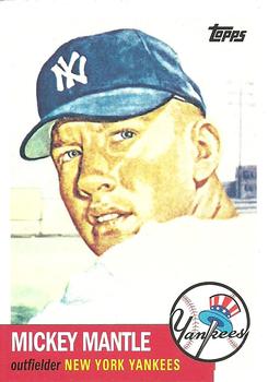 2010 Topps New York Yankees 27 World Series Championships #YC16 Mickey Mantle Front