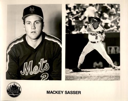 1989 New York Mets Photos #NNO Mackey Sasser Front