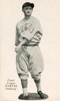 1932 Zee-Nut Pacific Coast League #NNO Louis Martin Front