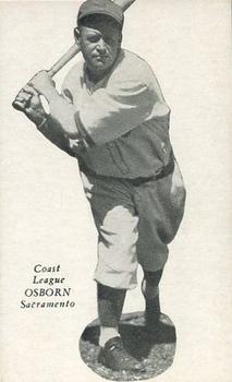 1932 Zee-Nut Pacific Coast League #NNO Frank Osborn Front