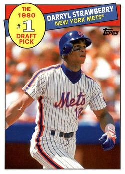 2016 Topps Archives - 1985 Topps #1 Draft Picks #85DP-DS Darryl Strawberry Front