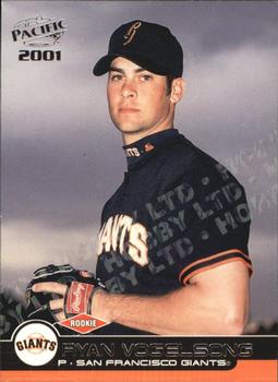 2001 Pacific - Hobby LTD #489 Ryan Vogelsong  Front