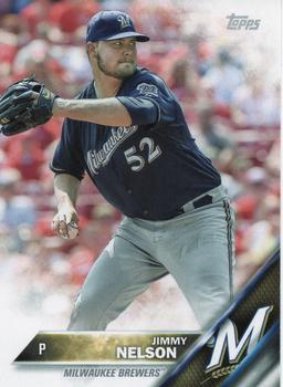 2016 Topps Milwaukee Brewers #MB-10 Jimmy Nelson Front