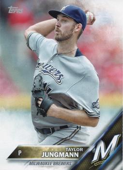 2016 Topps Milwaukee Brewers #MB-11 Taylor Jungmann Front