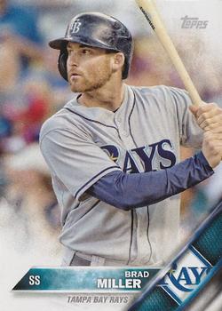 2016 Topps Tampa Bay Rays #TB-5 Brad Miller Front