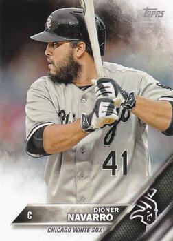 2016 Topps Chicago White Sox #CWS-15 Dioner Navarro Front