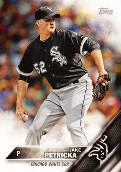 2016 Topps Chicago White Sox #CWS-16 Jake Petricka Front