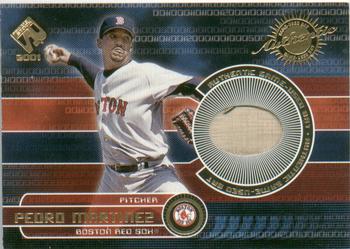 2001 Pacific Private Stock - Game-Used Gear #33 Pedro Martinez Front