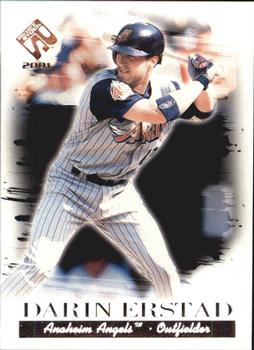 2001 Pacific Private Stock - Silver (Retail) #1 Darin Erstad  Front