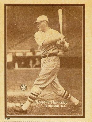 1997 1931 W-517 (Reprint) #38 Rogers Hornsby Front