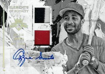 2016 Panini Diamond Kings - Elements of Royalty Signatures - Gold #ERS-OS Ozzie Smith Front