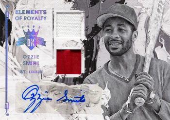 2016 Panini Diamond Kings - Elements of Royalty Signatures - Silver #ERS-OS Ozzie Smith Front