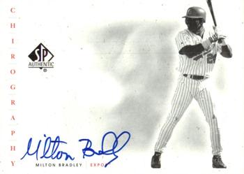 2001 SP Authentic - Chirography #MB Milton Bradley  Front