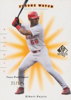 2001 SP Authentic - Limited #126 Albert Pujols Front
