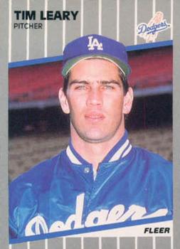 1989 Fleer #65 Tim Leary Front