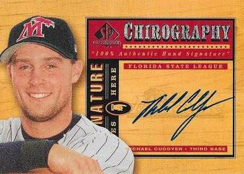 2001 SP Top Prospects - Chirography #MC Michael Cuddyer  Front