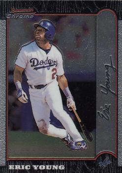 1999 Bowman Chrome #45 Eric Young Front