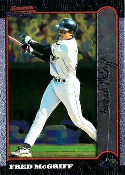 1999 Bowman Chrome #239 Fred McGriff Front
