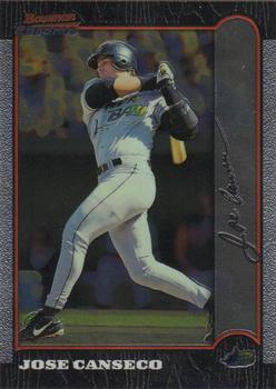 1999 Bowman Chrome #266 Jose Canseco Front