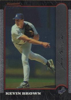 1999 Bowman Chrome #280 Kevin Brown Front